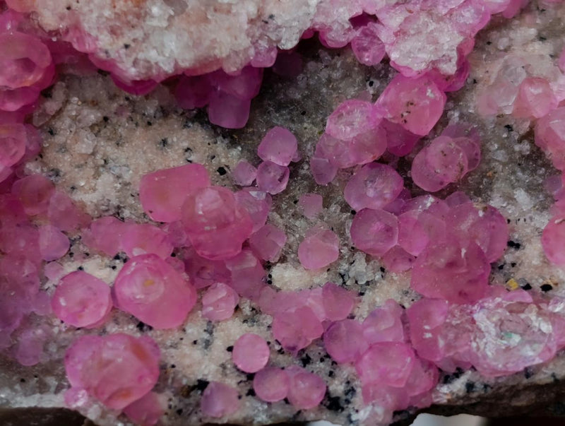 Natural Spherocobaltite Specimens x 12 From Mashamba West Mine, Congo - Toprock Gemstones and Minerals 