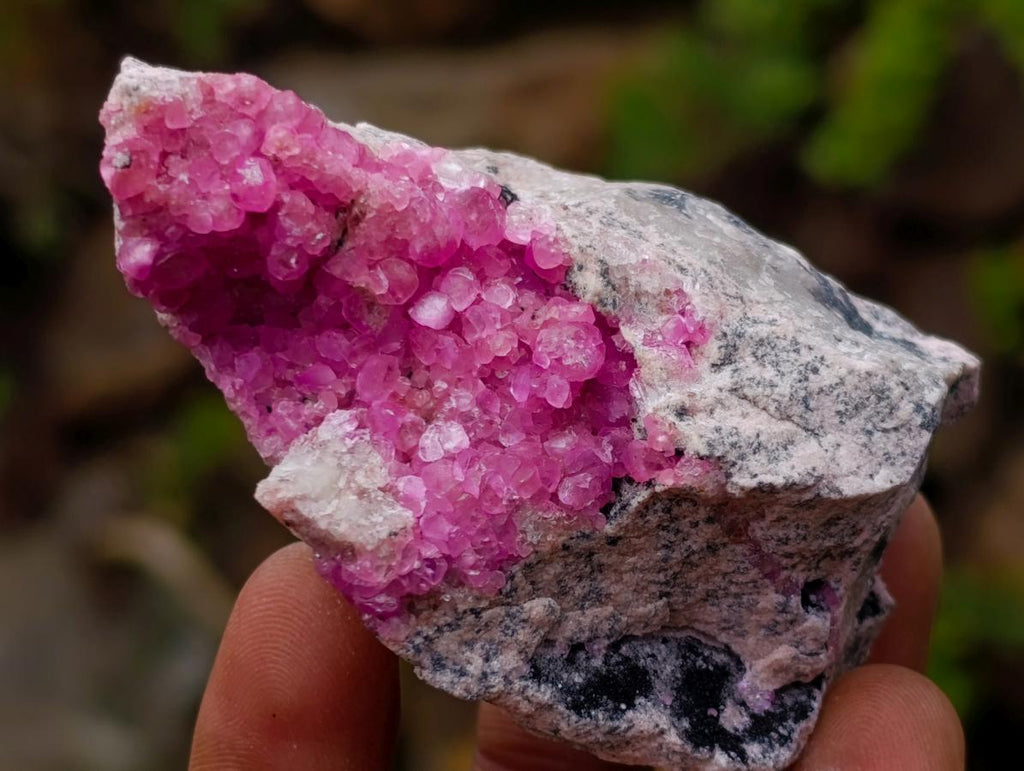 Natural Spherocobaltite Specimens x 12 From Mashamba West Mine, Congo - Toprock Gemstones and Minerals 