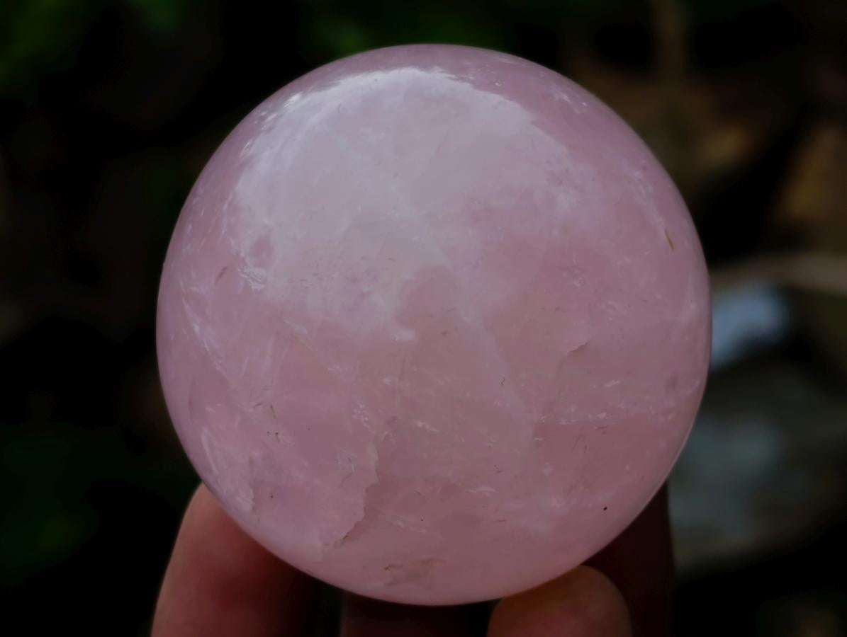 Polished Gemmy Rose Quartz Spheres x 12 From Madagascar - Toprock Gemstones and Minerals 