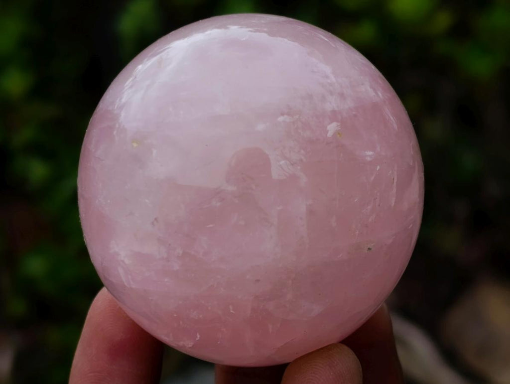 Polished Gemmy Rose Quartz Spheres x 12 From Madagascar - Toprock Gemstones and Minerals 