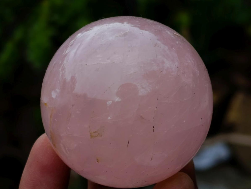 Polished Gemmy Rose Quartz Spheres x 12 From Madagascar - Toprock Gemstones and Minerals 