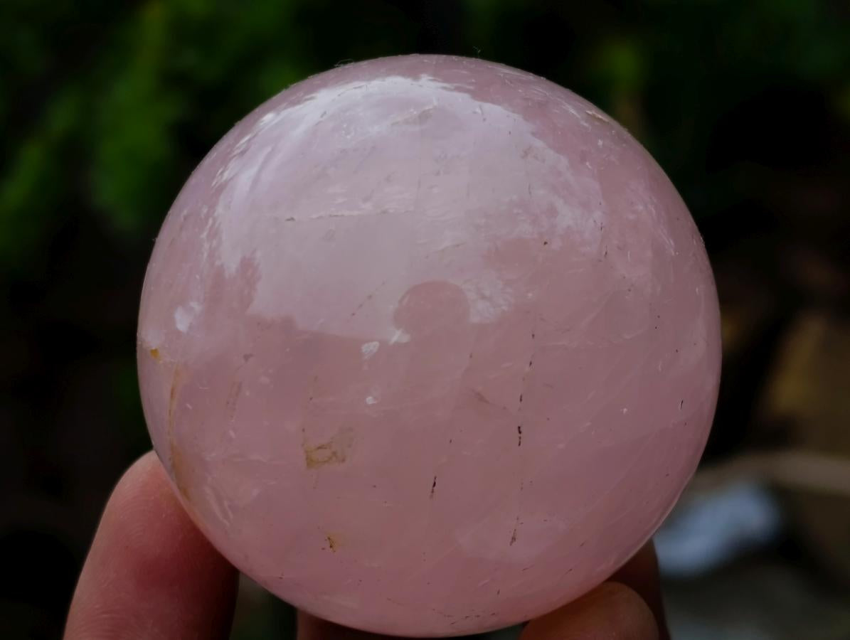 Polished Gemmy Rose Quartz Spheres x 12 From Madagascar - Toprock Gemstones and Minerals 