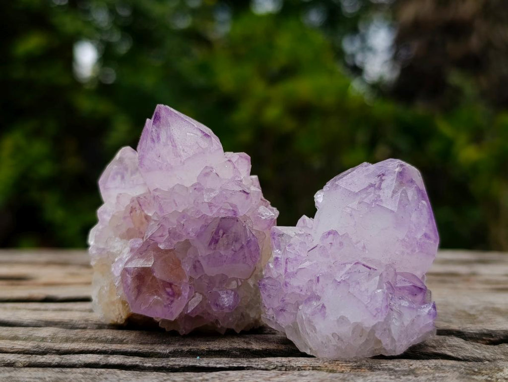 Natural Sunburst Spirit Amethyst Crystals and Clusters x 26 From Boekenhouthoek, South Africa - Toprock Gemstones and Minerals 