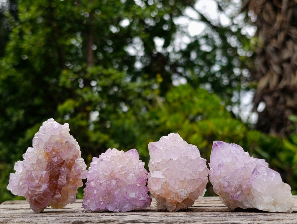 Natural Sunburst Spirit Amethyst Crystals and Clusters x 26 From Boekenhouthoek, South Africa - Toprock Gemstones and Minerals 