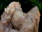 Natural Large Cascading White Phantom Smokey Luena Quartz Cluster x 1 From Luena, Congo - Toprock Gemstones and Minerals 