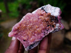 Natural Spherocobaltite Specimens x 6 From Mashamba West Mine, Congo - Toprock Gemstones and Minerals 