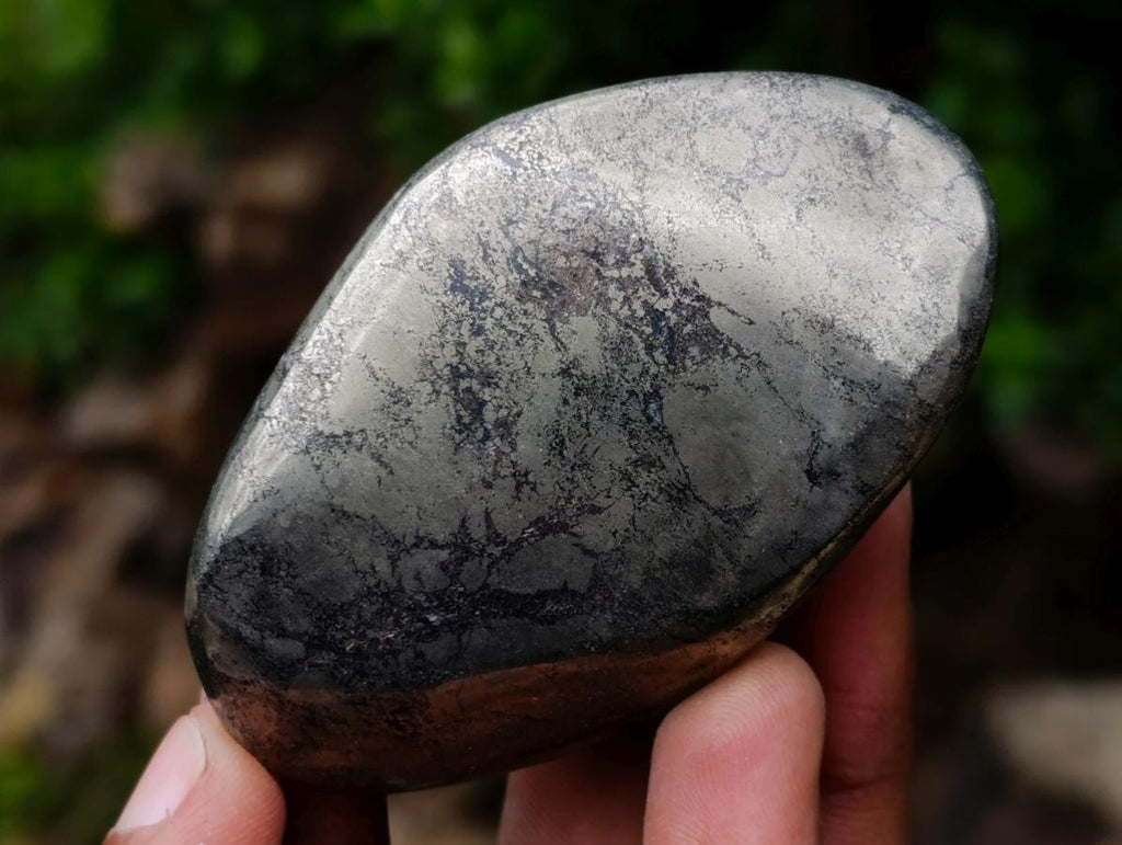 Polished Basalt Pharaoh Stone Free Forms x 12 From Iron Duke Mine, Zimbabwe - Toprock Gemstones and Minerals 