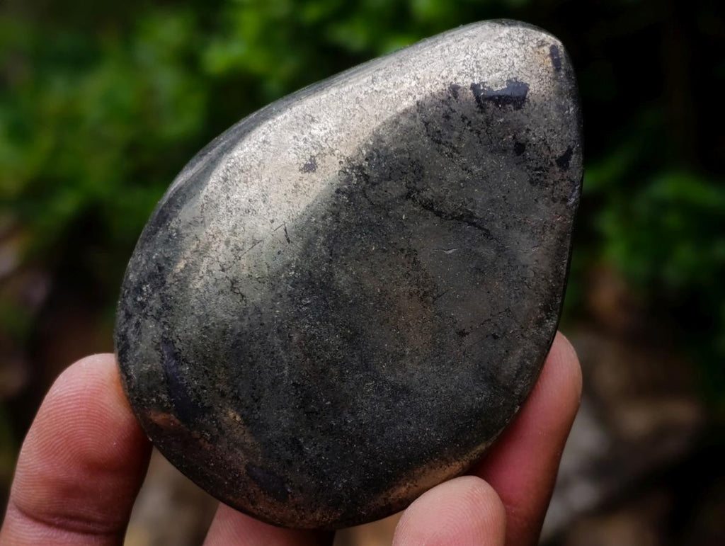 Polished Basalt Pharaoh Stone Free Forms x 12 From Iron Duke Mine, Zimbabwe - Toprock Gemstones and Minerals 