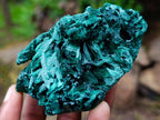 Natural Silky Malachite Specimens x 6 From Kasompe, Congo - Toprock Gemstones and Minerals 
