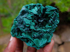 Natural Silky Malachite Specimens x 6 From Kasompe, Congo - Toprock Gemstones and Minerals 