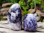 Polished Lepidolite Standing Display Pieces x 6 From Zimbabwe - Toprock Gemstones and Minerals 