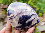 Polished Lepidolite Standing Display Pieces x 6 From Zimbabwe - Toprock Gemstones and Minerals 