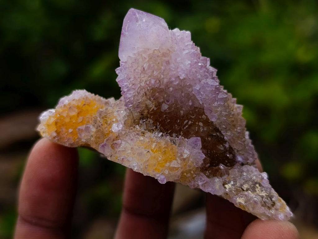Natural Spirit Quartz and Spirit Ametrine Crystals x 20 From Boekenhouthoek, South Africa - Toprock Gemstones and Minerals 