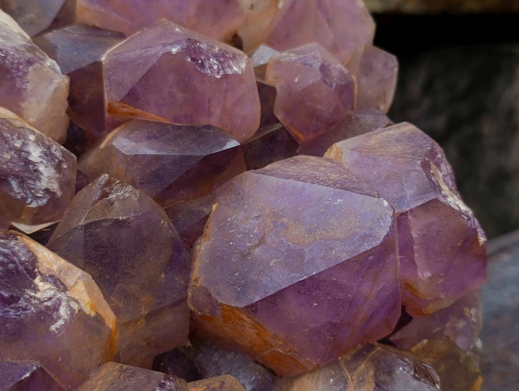 Natural XXL Jacaranda Amethyst  Cluster x 1 From Mumbwa, Zambia - Toprock Gemstones and Minerals 