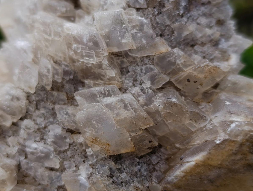 Natural Large Stacked Rhombohedral Calcite Cluster with Phosphorus Aragonite x 1 From Albert's Mountain, Lesotho - Toprock Gemstones and Minerals 