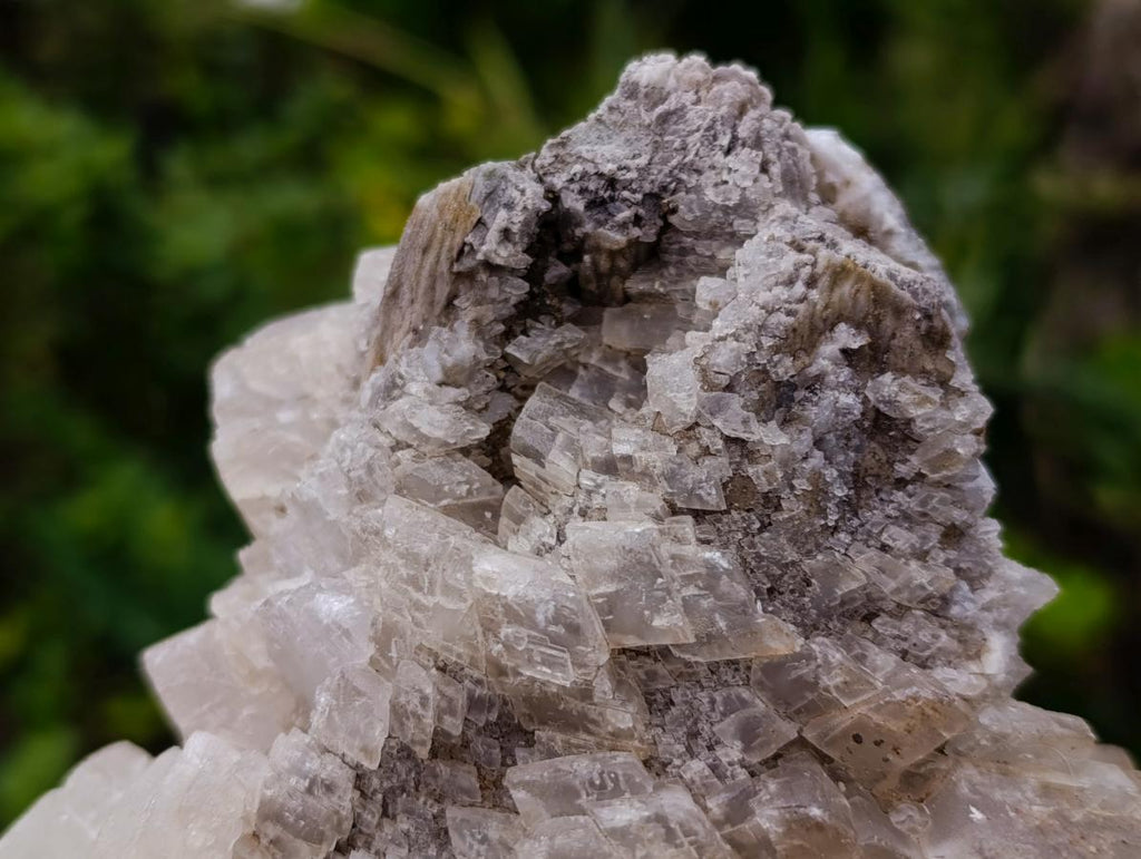 Natural Large Stacked Rhombohedral Calcite Cluster with Phosphorus Aragonite x 1 From Albert's Mountain, Lesotho - Toprock Gemstones and Minerals 