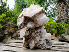 Natural Large Stacked Rhombohedral Calcite Cluster with Phosphorus Aragonite x 1 From Albert's Mountain, Lesotho - Toprock Gemstones and Minerals 