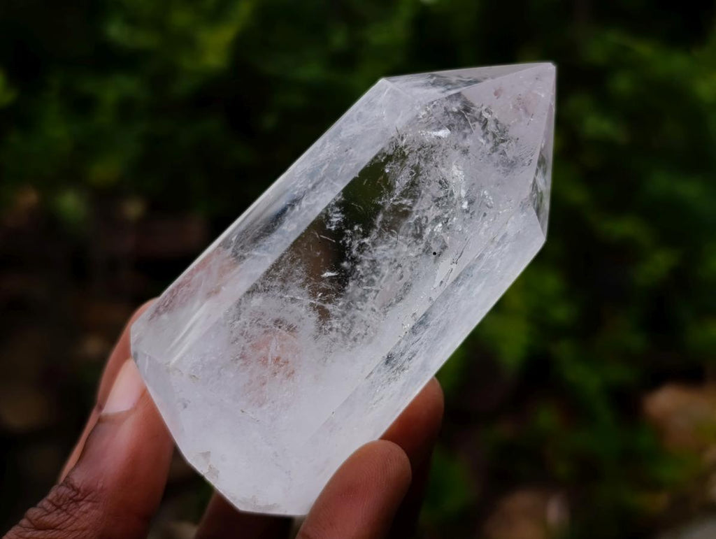 Polished Clear Quartz Crystals x 6 From Madagascar - Toprock Gemstones and Minerals 