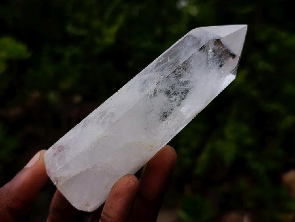 Polished Clear Quartz Crystals x 6 From Madagascar - Toprock Gemstones and Minerals 