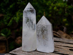 Polished Clear Quartz Crystals x 6 From Madagascar - Toprock Gemstones and Minerals 
