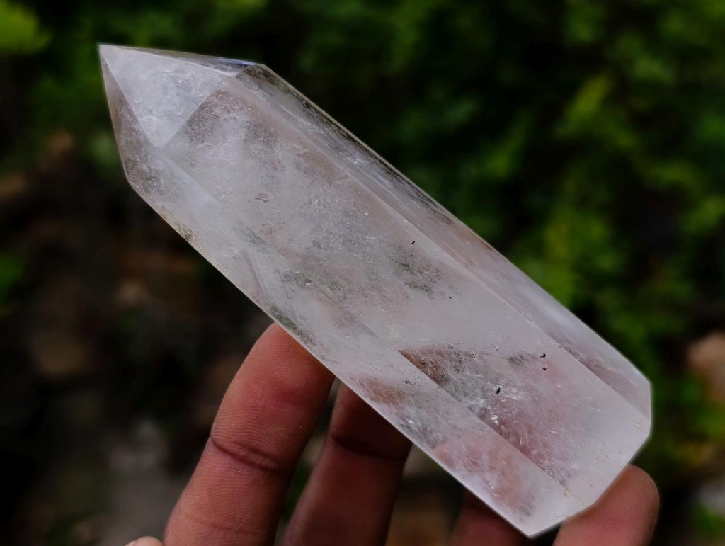 Polished Clear Quartz Crystals x 6 From Madagascar - Toprock Gemstones and Minerals 