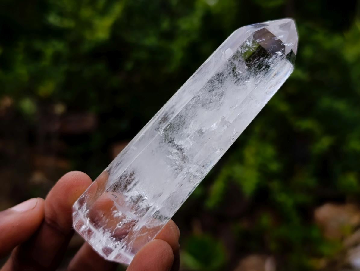Polished Clear Quartz Crystals x 6 From Madagascar - Toprock Gemstones and Minerals 