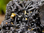 Natural Schorl Black Tourmaline Specimens with Associated Minerals x 3 From Erongo, Namibia - Toprock Gemstones and Minerals 