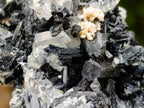 Natural Schorl Black Tourmaline Specimens with Associated Minerals x 3 From Erongo, Namibia - Toprock Gemstones and Minerals 