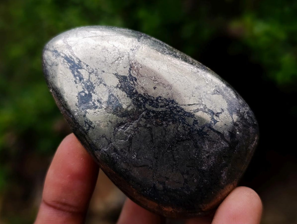 Polished Basalt Pharaoh Stone Free Forms x 6 From Iron Duke Mine, Zimbabwe - Toprock Gemstones and Minerals 