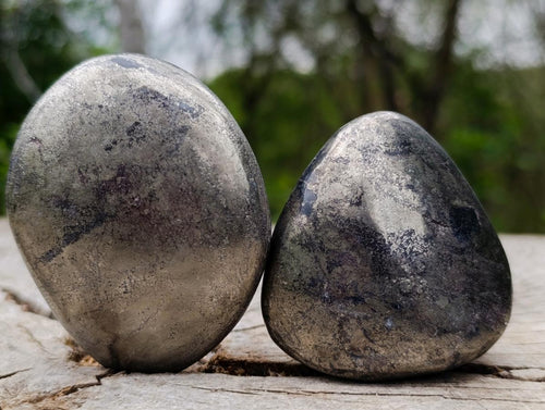 Polished Basalt Pharaoh Stone Free Forms x 6 From Iron Duke Mine, Zimbabwe - Toprock Gemstones and Minerals 
