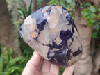 Polished Lepidolite Standing Display Pieces x 2 From Zimbabwe - Toprock Gemstones and Minerals 