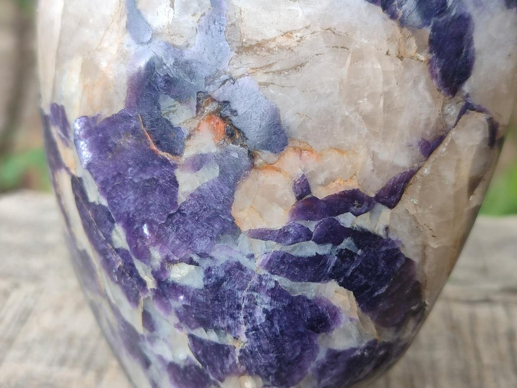 Polished Lepidolite Standing Display Pieces x 2 From Zimbabwe - Toprock Gemstones and Minerals 