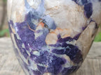 Polished Lepidolite Standing Display Pieces x 2 From Zimbabwe - Toprock Gemstones and Minerals 