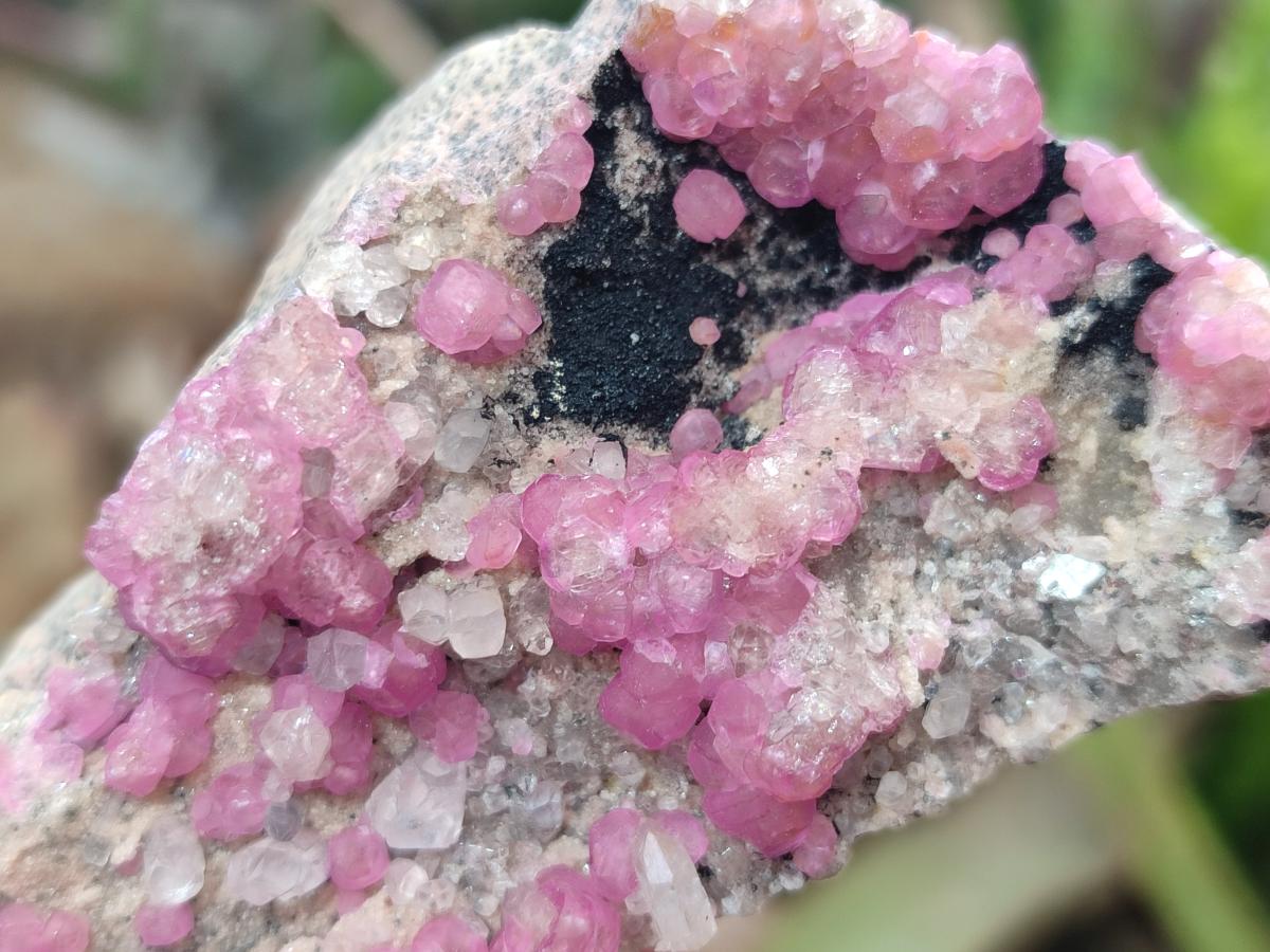 Natural Spherocobaltite Specimens x 6 From Mashamba West Mine, Congo
