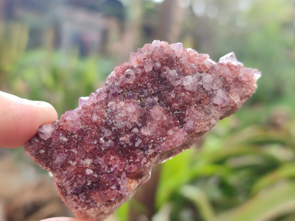 Natural Drusy Spirit Amethyst Crystals and Clusters x 35 From Boekenhouthoek, South Africa