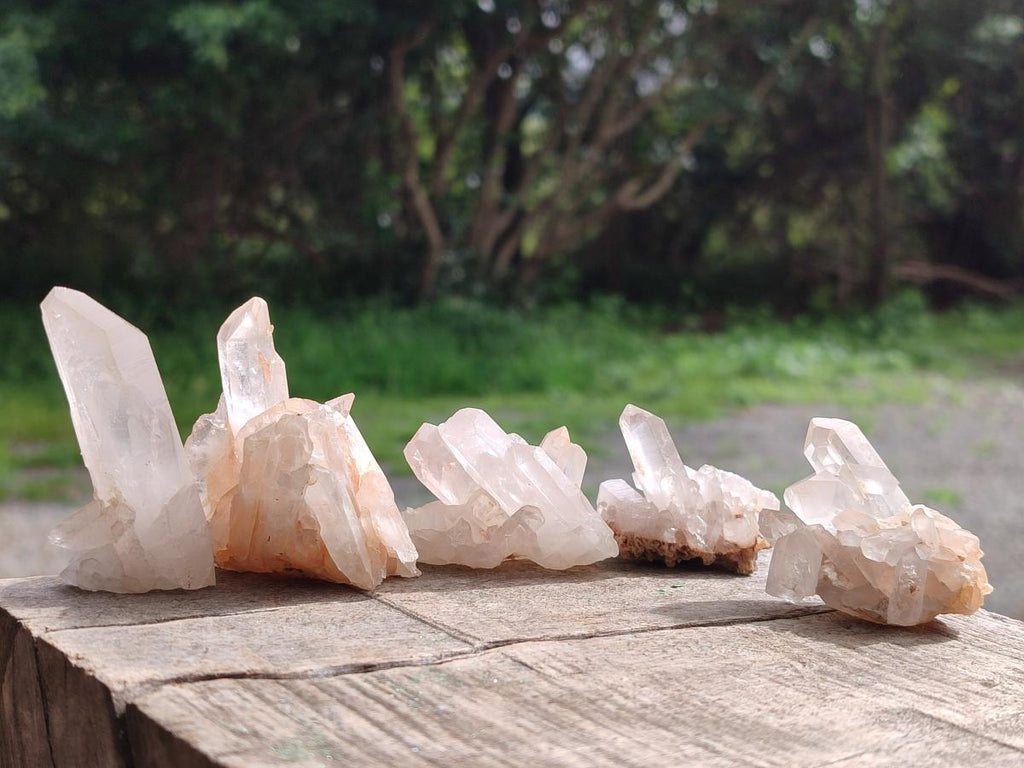 Natural Malagasy Quartz Crystals and Clusters x 35 From Madagascar