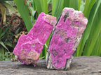 Natural Large Cabinet Size Salrose Cobaltoan Dolomite Specimens x 2 From Kakanda, Congo