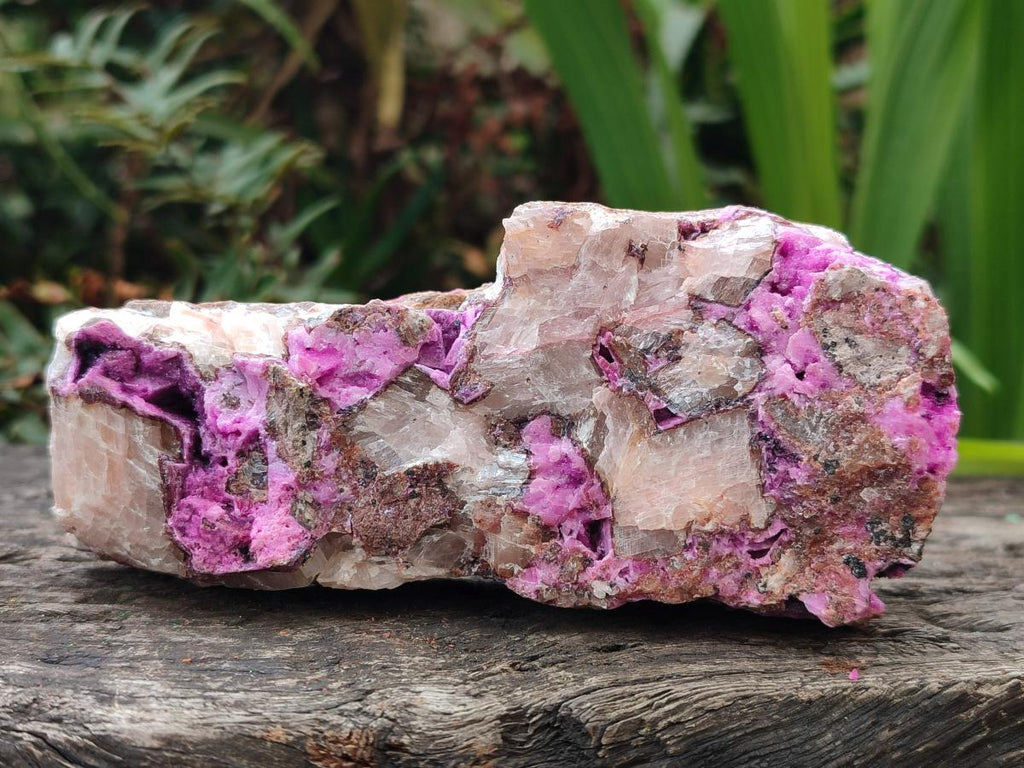Natural Large Cabinet Size Salrose Cobaltoan Dolomite Specimens x 2 From Kakanda, Congo