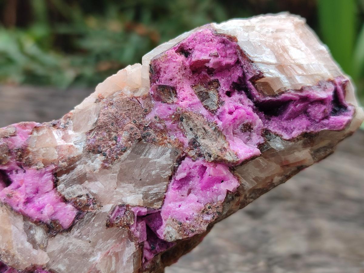 Natural Large Cabinet Size Salrose Cobaltoan Dolomite Specimens x 2 From Kakanda, Congo