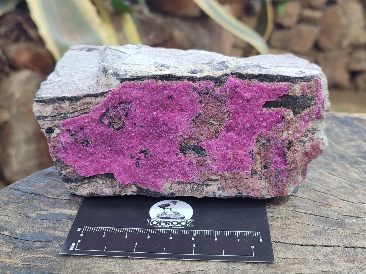 Natural Large Cabinet Size Salrose Cobaltoan Dolomite Specimens x 2 From Kakanda, Congo