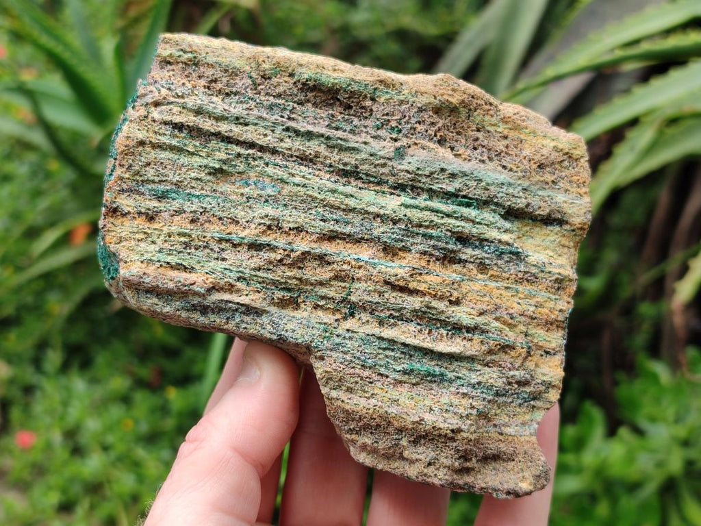 Natural Drusy Coated Chrysocolla Specimens with Malachite and Heterogenite x 3 From Lupoto Mine, Congo