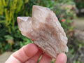 Natural Cascading White Phantom Smokey Clear Luena Quartz Crystals and Clusters x 12 From Luena, Congo