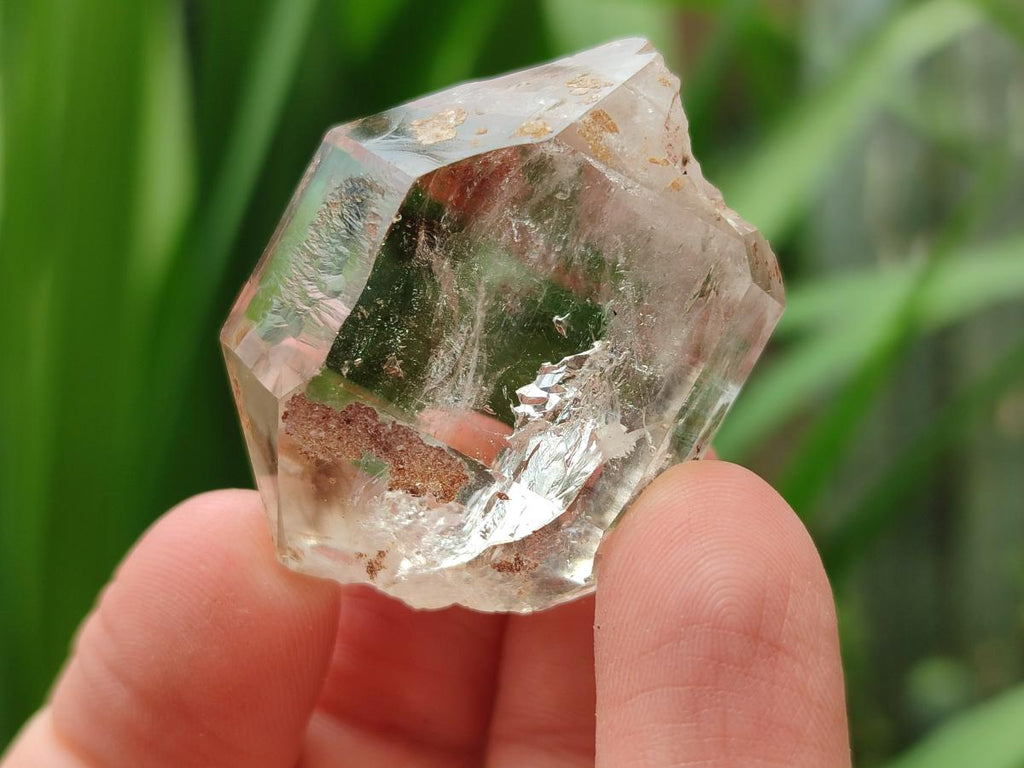 Natural Smokey and Amethyst Brandberg Quartz Crystals x 14 From Brandberg, Namibia