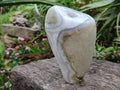 Polished Large Blue Lace Agate Standing Display Piece x 1 From Nsanje, Malawi