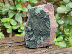 Natural Crystalline Libethenite Specimens on Dolomite Matrix x 4 From Shituru, Congo