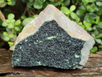 Natural Crystalline Libethenite Specimens on Dolomite Matrix x 4 From Shituru, Congo