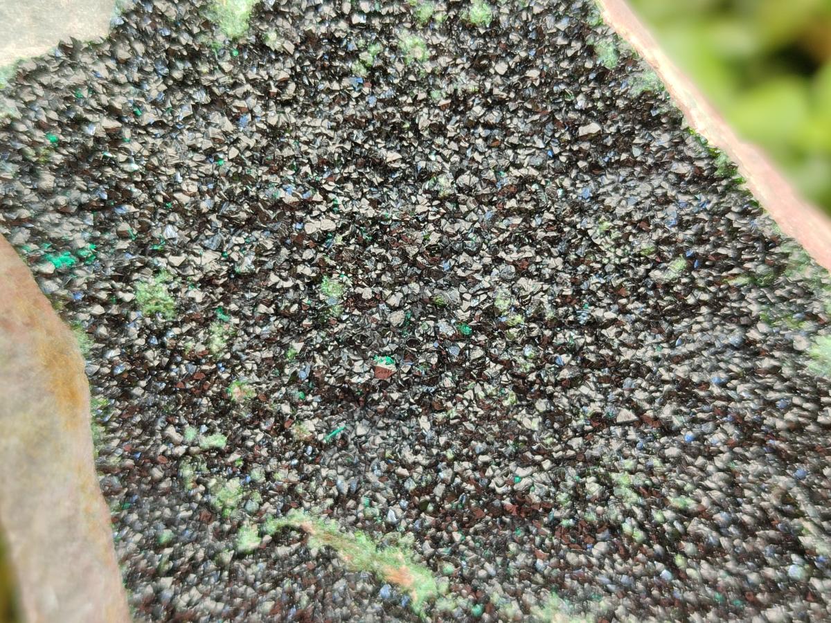 Natural Crystalline Libethenite Specimens on Dolomite Matrix x 4 From Shituru, Congo