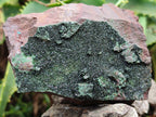 Natural Crystalline Libethenite Specimens on Dolomite Matrix x 4 From Shituru, Congo