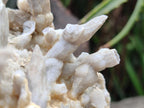 Natural Drusy Coated Calcite Sceptre Pseudomorph Clusters x 2 From Albert's Mountain, Lesotho