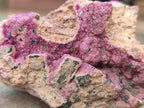 Natural Salrose Cobaltoan Dolomite Specimens with Heterogenite x 6 From Kakanda, Congo